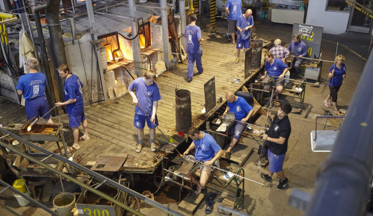 Sklárna v Harrachově.