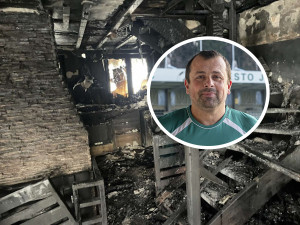 Rodina fotbalového trenéra přišla při požáru o dům. Na pomoc vznikla sbírka