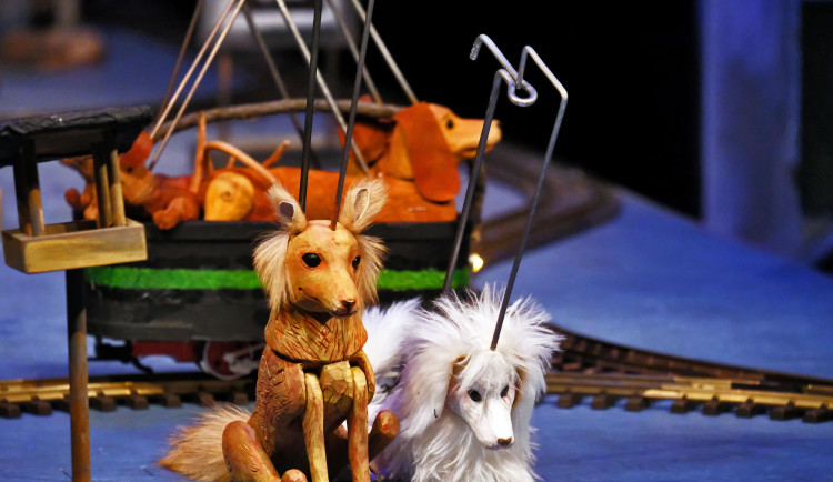 Šššš. Šššš. Hůůů. Haf! je oceňovanou inscenací Naivního divadla v Liberci.