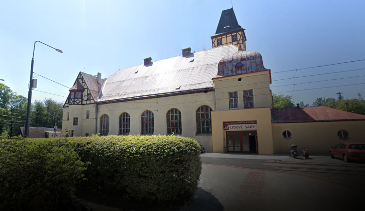 Lidové sady v Liberci.