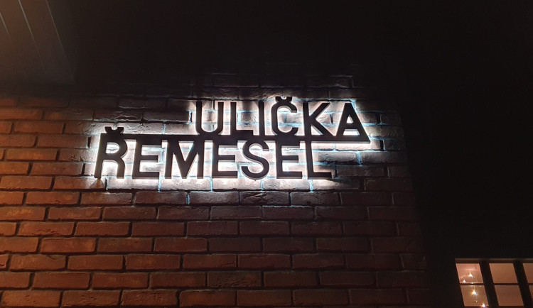 Ulička řemesel v Turnově.