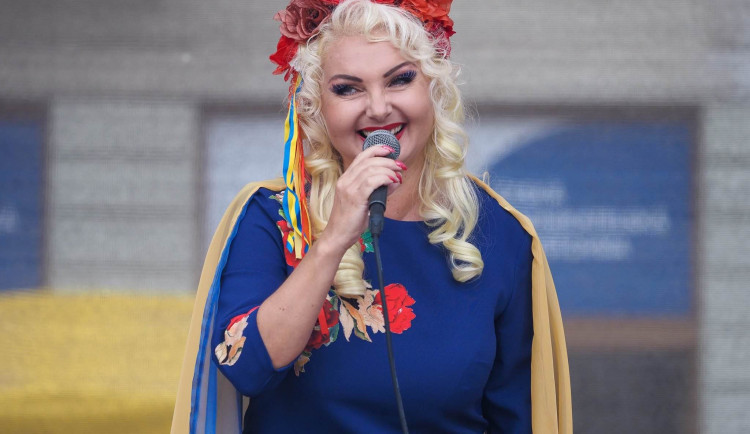 Zasloužilá umělkyně Tatiana Ciganska.