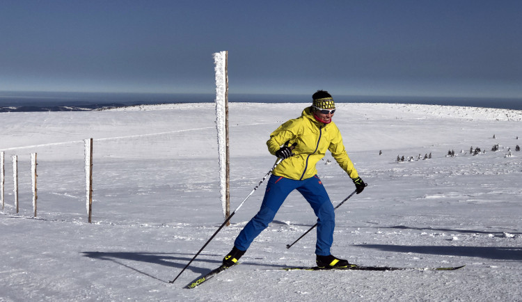 Krkonoše hlásí stále dobré podmínky pro běžkování.