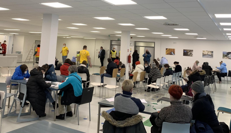 Krajské asistenční centrum pomoci Ukrajině v Liberci.