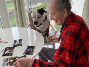 Dárečka a Annie senioři milují. Psi jsou pro ně kamarády i terapeuty