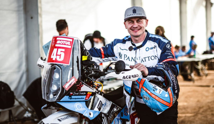 David Pabiška na Dakaru.