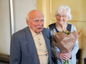 Liberec ocenil pedagoga Františka Hercla. Bojoval proti nacistům a pět let strávil ve vězení