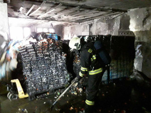 Hořelo v liberecké firmě Mocca, oheň způsobil škodu za 20 milionů