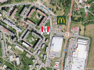 V České Lípě plánují stavbu restaurace Mc Donald’s a KFC, lidem se to nelíbí
