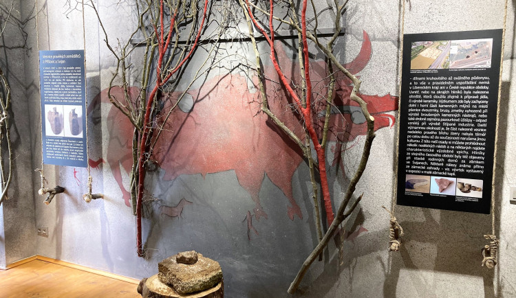 Část expozice Eduarda Štorcha.