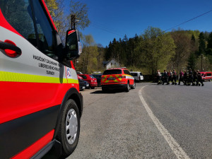 Do pátrání po pohřešovaném se zapojili hasiči, psovodi i policie.