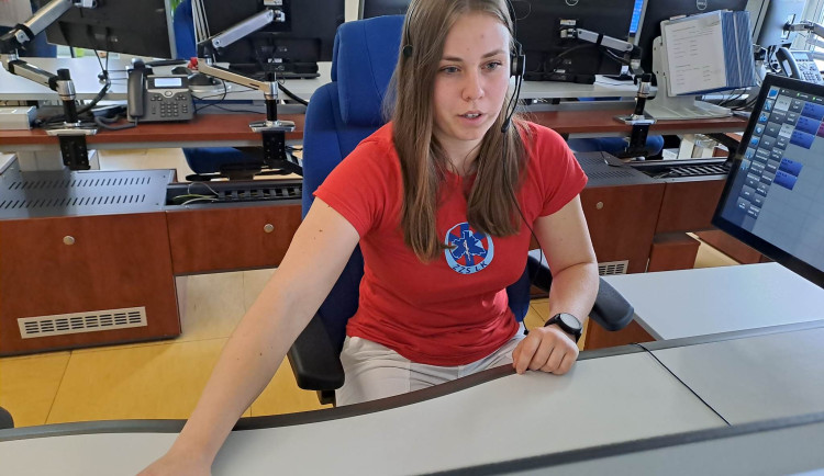 Veronika Chlumská je jednou ze studentek pracující na záchrance.