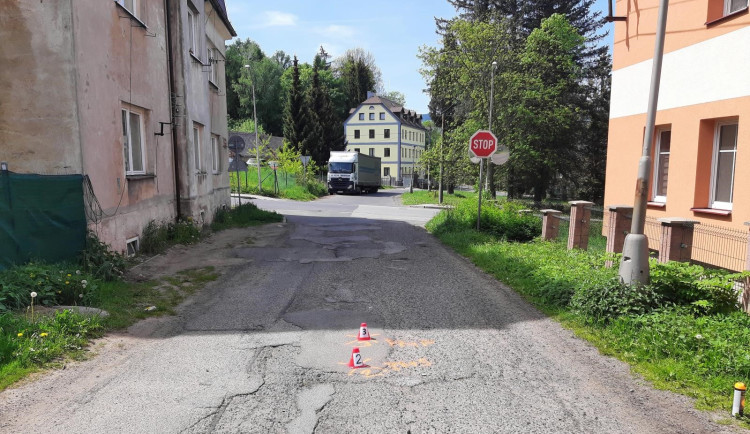 Místo, kde došlo k nehodě.