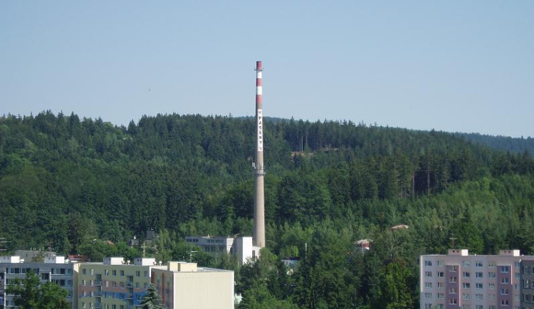 Komín v Jabloneckých Pasekách.