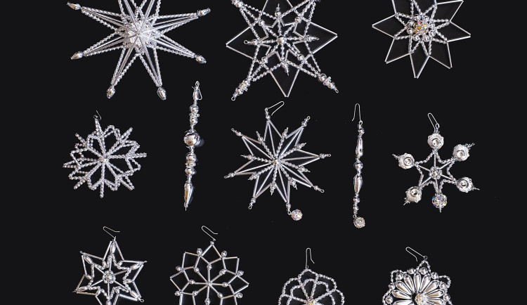 Vánoční ozdoby z Rautisu.