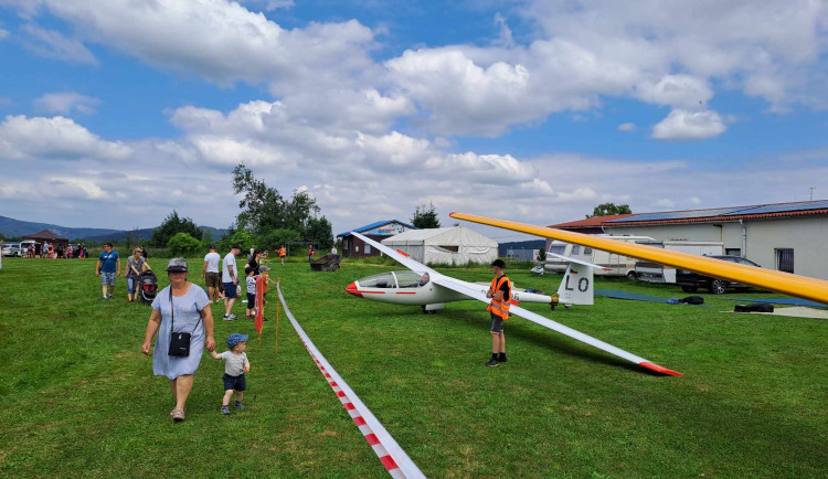 Den dětí na libereckém letišti.