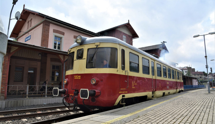 Nádraží v Tanvaldě.