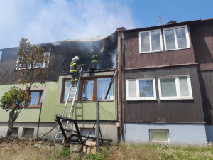 Hasiči v uplynulých dnech zápolili s požárem lesa i dřevěných staveb