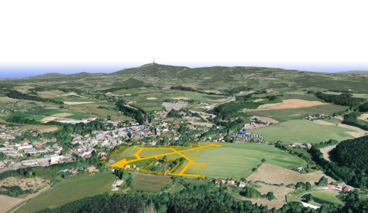 Český Dub chystá největší prodej ve své historii, za pozemky chce přes 138 miionů