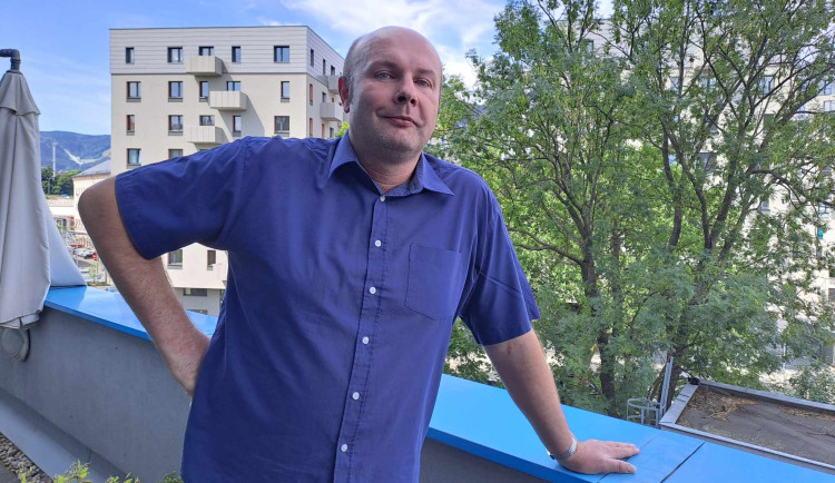 Strojvůdce Jaroslav Fejt.