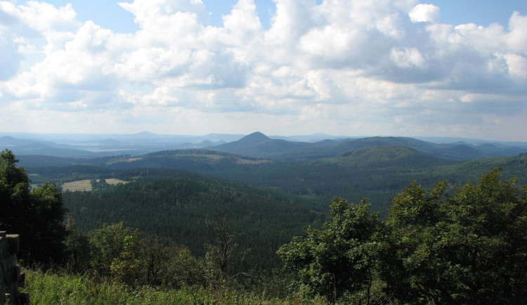 Výhled z Luže.