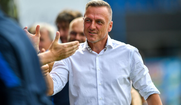 Hráli jsme jako na konci jara, chválil výkon proti Baníku trenér Slovanu Kozel