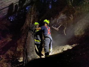 Vidět spáleniště s ohořelými zbytky bylo skličující, vzpomíná hasič na požár v Českém Švýcarsku