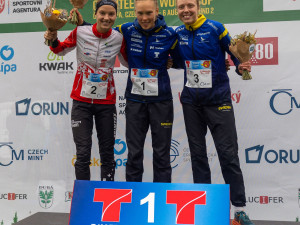 Na krátké trati šampionátu orienťáku si nejlépe vedl Rakušan a Švédové