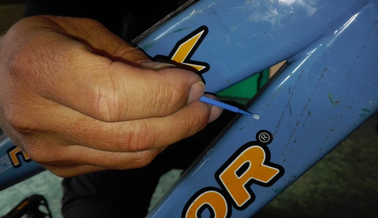 Forenzní značení jízdních kol.