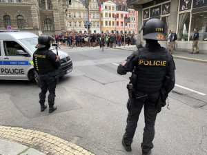 Sparťané prošli Libercem, pochod se obešel bez komplikací