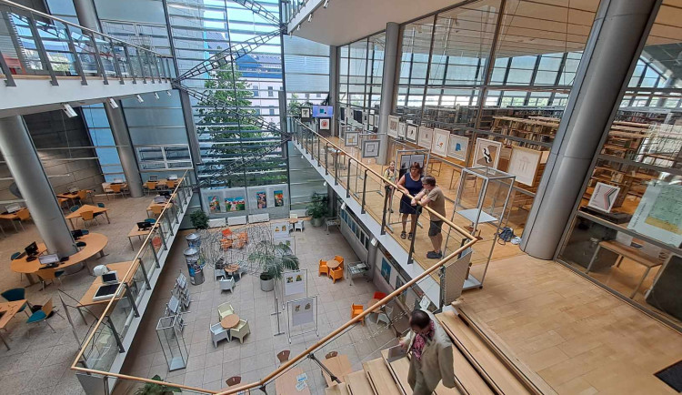 Krajská vědecká knihovna v Liberci.