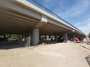 Rekonstrukce mostů na průtahu Libercem finišují, nový úsek se částečně zprovozní ještě v říjnu