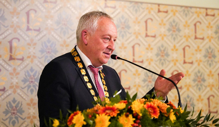 Primátor Liberce Jaroslav Zámečník.