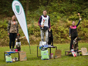 Psovodi se svými parťáky soutěžili v Pavlovicích O liberecký pohár