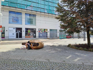 Věčnou něhu poničili vandalové. Na opravu už čeká několik měsíců