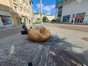 Věčnou něhu poničili vandalové. Na opravu už čeká několik měsíců