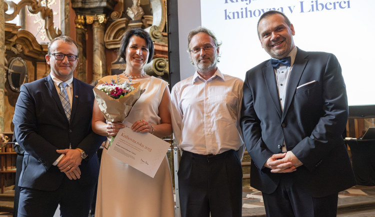 Ocenění v soutěži Knihovna roku 2023.