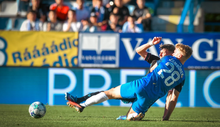 Radost U Nisy. Slovan porazil Plzeň 3:1 a výhru bere po šesti zápasech