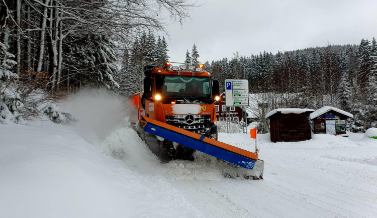 Liberecký kraj přidal na zimní údržbu do konce roku dalších pět milionů korun