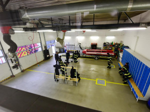 Hasiči mají v Raspenavě vylepšenou stanici i zázemí pro výcvikové zařízení