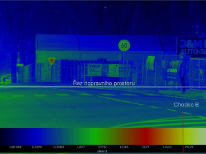 Zdánlivě dobře nasvícený přechod pro chodce může být za snížené viditelnosti rizikem
