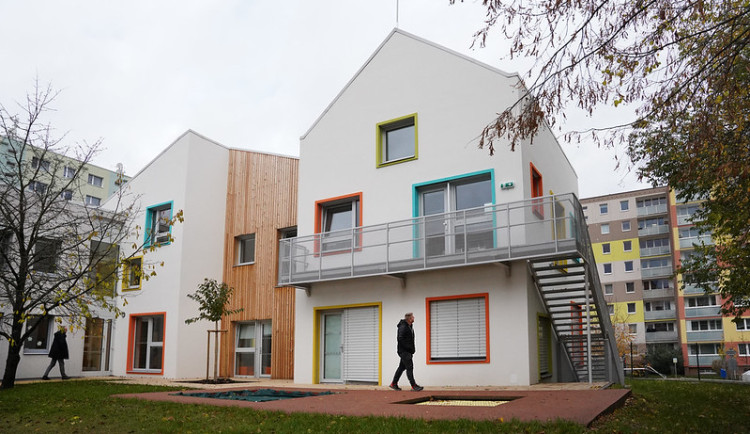 Zrekonstruovaná školka Lvíček v Doubí.