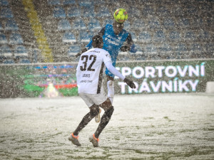 Slovan na sněhu udolal Boleslav. Dvěma góly rozhodl Ghali