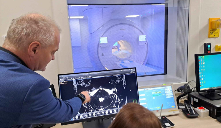 Nová magnetická rezonance v liberecké nemocnici.