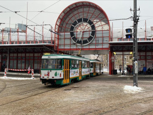 Rekonstrukce tramvajové trati do Jablonce se do konce roku nestihne. Stavbu ovlivnilo počasí