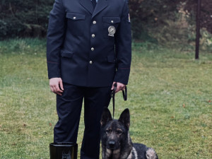 Se svým psím parťákem zachránil život muži. Stal se psovodem roku