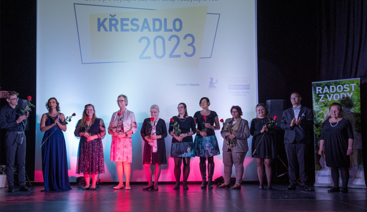 Slavnostní večer Křesadlo 2023 ve Vratislavicích.