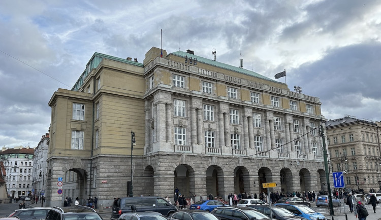 Budova Karlovy univerzity.