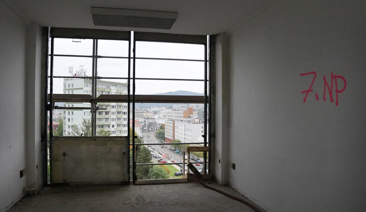 Interiér opravovaného Uranu.