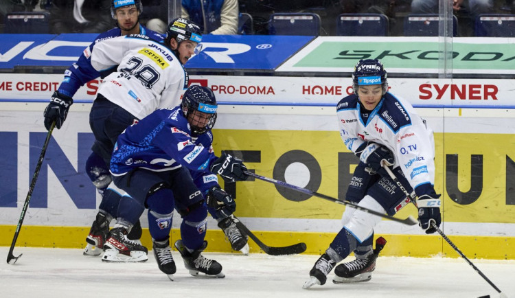 Tygři porazili Plzeň 2:1. Těsnou výhru vystřelil v závěru Flynn
